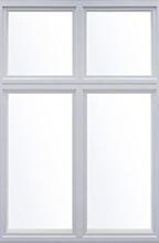 Fasta trä-aluminiumfönster (MEK-A)